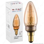 V-TAC VT-2152 LED 2W E14 A Bianco caldo