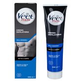 Veet Men Crema Depilatoria Pelli Sensibili