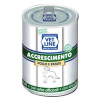 Vet Line Accrescimento Pollo e Patate - umido