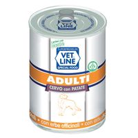 Vet Line Adulti Cervo e Patate - umido
