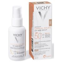 Vichy Capital Soleil Uv-Age Daily Fluido Colorato Anti-Age SPF50+