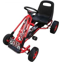 VidaXL Go Kart a pedali con sedile regolabile