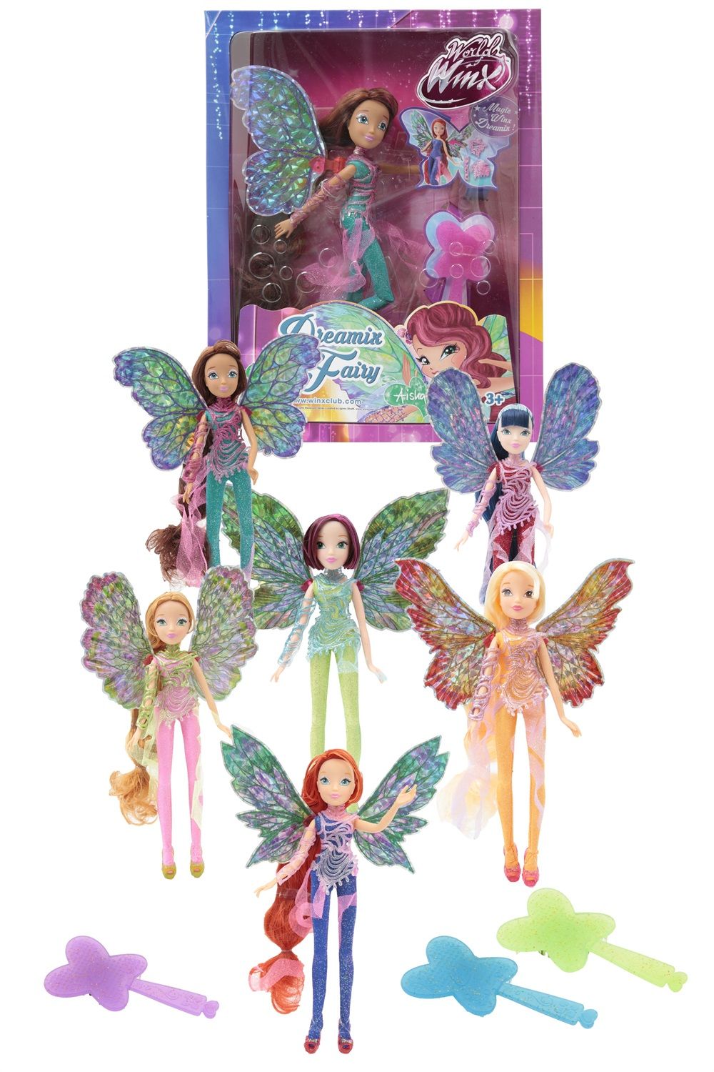 Icona Zodiaco Acquario THUN - Teddy Stars In Ceramica Dipinta A Mano, 6.5x5.5x7.3 Cm