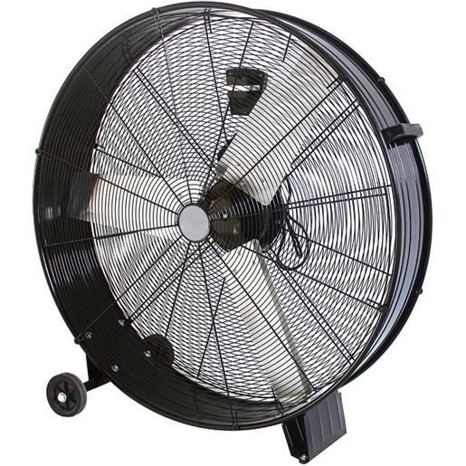 VENTILATORE A PIANTANA ZEPHIR RETRO A 4 PALE 40 Cm BRONZO ALTEZZA 133 - 2