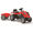 Smoby Trattore a pedali Farmer XL con rimorchio Rosso