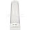 V-TAC Led 10w 30cm plafoniera slim bianco caldo 4987 vt-8013