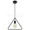 V-TAC Lampadario portalampada vt-7321 e27 nero 3838