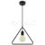 V-TAC Lampadario portalampada vt-7321 e27 nero 3838