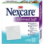 3M Nexcare Sterimed Soft Compresse di Garza Sterile 10x10cm 100 pezzi