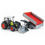 Bruder Claas nectis 267f con benna e rimorchio