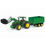 Bruder Trattore john deere con benna e rimorchio 3055