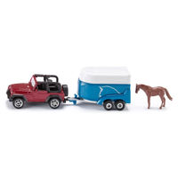 Siku jeep con rimorchio per cavalli 1651