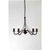 Trio Lighting Country R1198-24 lampadario 5 bracci metallo nero