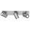 Trio Lighting Marley 802400307 faretto 3 luci nichel opaco