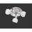 Trio Lighting Antibes R80173007 faretto nichel opaco 3 luci