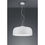 Trio Lighting Baron sospensione tonda e27 bianco 309800431 colore 52cm