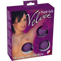 You2Toys Velvet 3 palline viola