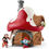 Schleich Casa dei puffi con due figure
