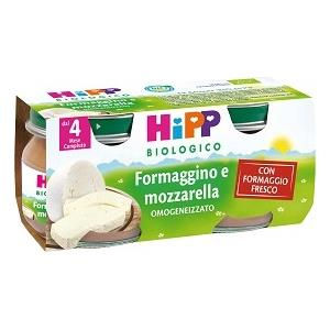 HiPP Omogeneizzato formaggino e mozzarella 2x80g
