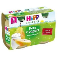 HiPP Omogeneizzato pera e yogurt 2x125g