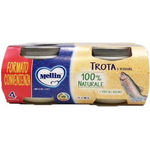 Mellin Omogeneizzato trota e verdure 4x80g