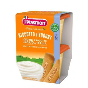 Plasmon Merenda 2x120g Biscotto e yogurt