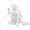 Seletti Monkey Lamp Seduta lampada da tavolo LED Bianco