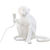 Seletti Monkey Lamp Seduta lampada da tavolo LED Bianco