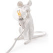 Seletti Mouse Lamp Mac lampada da tavolo LED Bianco