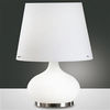 Fabas Ade 2533-35-102 lampada da tavolo bianco