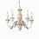 Ideal Lux Firenze SP5 012865 lampada a sospensione 5 bracci bianco