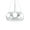 Ideal Lux Audi-10 SP5 016863 lampada a sospensione circolare cromo