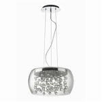 Ideal Lux Audi-80 SP5 lampada a sospensione cromo