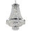 Ideal Lux Caesar SP6 033532 lampada a sospensione con cristalli
