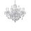 Ideal Lux Florian SP12 035604 lampadario 12 bracci cristallo