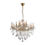 Ideal Lux Florian SP12 035611 lampadario 12 bracci oro