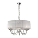 Ideal Lux Swan SP3 035840 lampada a sospensione bianco