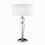 Ideal Lux Duchessa TL1 Big lampada da tavolo metallo e organza