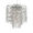 Ideal Lux Evasione SP10 044767 lampadario cristalli e cromo