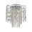 Ideal Lux Evasione SP10 044767 lampadario cristalli e cromo