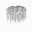 Ideal Lux Plafoniera royal pl12 g9 lampada soffitto interno cristallo moderno