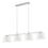 Ideal Lux Hilton SP4 Linear 075495 lampada a sospensione 4 luci bianco