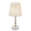 Ideal Lux Queen TL1 Medium 077741 lampada da tavolo oro