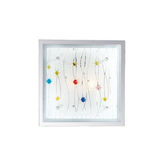 Ideal Lux Ocean PL2 091006 plafoniera vetro multicolore