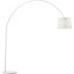 Ideal Lux Dorsale PT1 Total 095127 lampada da terra bianco