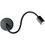 Ideal Lux Focus-1 AP1 faretto LED con braccio flessibile nero