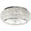 Ideal Lux Pasha' plafoniera cristallo