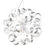 Ideal Lux Vortex SP6 101613 lampada a sospensione argento