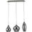 Ideal Lux Lampada a sospensione 3 soft fume