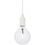 Ideal Lux Edison SP1 113302 lampada a sospensione bianco